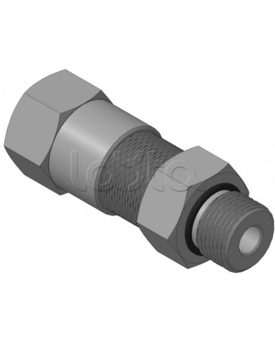 Кабельный ввод с резьбой G1/2 мм для прокладки кабеля в металлорукаве РЗ-ЦП-10, с уплотнением кабеля и проходным диаметром кабеля d=4-8 мм Спектрон КВМ-10/8-Н-G1/2 в Ставрополе Аксессуары для кабель-канала Pintop.ru