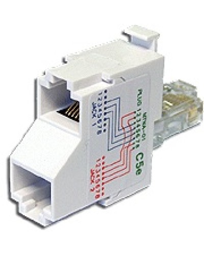 T-адаптер 2 телефонных порта TWT TWT-T-U2-U2 в Ставрополе Проходные адаптеры Pintop.ru