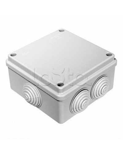 Коробка распределительная для о/п безгалогенная атмосферостойкая (HF) 100х100х50 (60шт/кор) Промрукав 40-0305 в Ставрополе Распределительные коробки Pintop.ru