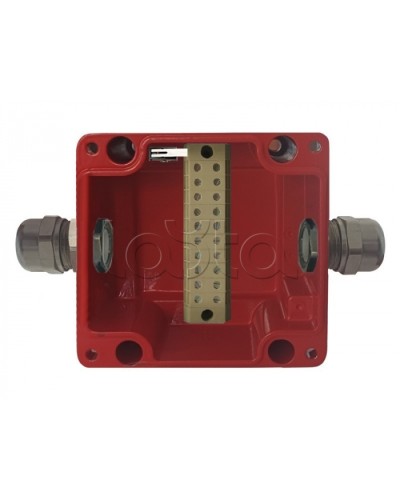 Коробка соединительная Магнито-контакт МКС 2ВК «МОРОЗ» цвет красный, с датчиком вскрытия корпуса (тампером), IP66/IP68 в Ставрополе Распределительные коробки Pintop.ru