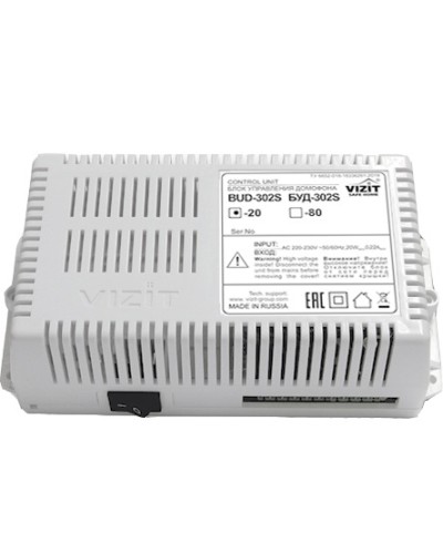 Блок управления и питания Vizit БУД-302S-20 в Ставрополе Блоки управления многоабонентные Pintop.ru