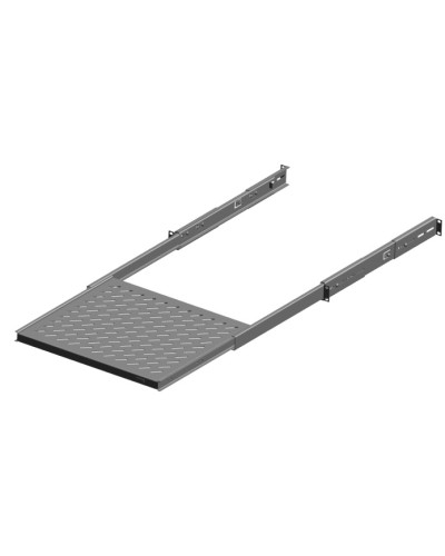 Полка выдвижная (400 мм) TLK TLK-SHFC-400R-BK в Ставрополе Полки для шкафов и стоек Pintop.ru