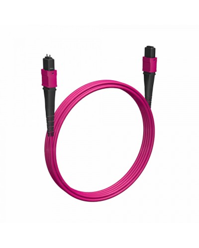 Кабельная сборка MPO(F) -MPO(M)-12 волокон 50/125 OM4, 7 m Cabeus (FOP-50-OM4-12-MPO(F)-12-MPO(M)-B-7m) в Ставрополе Кабельные сборки (оптические) Pintop.ru