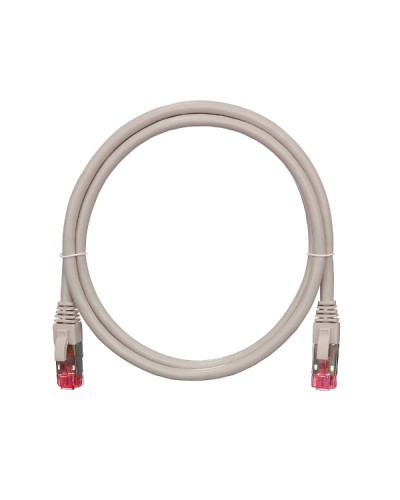 Шнур коммутационный 2хRJ45/8P8C S/FTP кат.6 (NMC-PC4SE55B-075-C-GY) NIKOMAX (7.5 м) в Ставрополе Патчкорды (медные) Pintop.ru