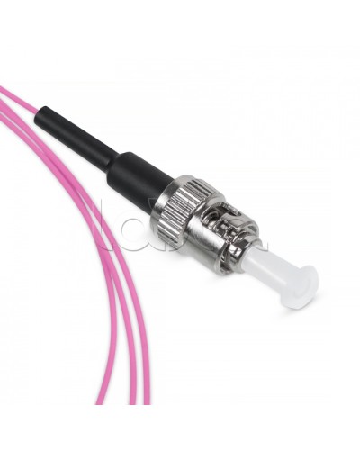 Пигтейл ST 50/125 mm (OM4) 1.5м LSZH Cabeus PT-ST-50-OM4 в Ставрополе Пигтейлы Pintop.ru