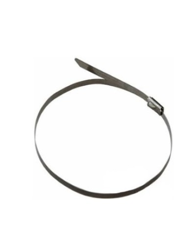 Стяжка 400x7,9 стальная (50шт/уп) REXANT 07-0410 в Ставрополе Стяжки-хомуты Pintop.ru