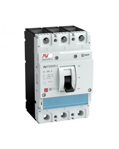 Автоматический выключатель AV POWER-1/3 25А 80kA TR EKF AVERES (mccb-13-25H-TR-av) в Ставрополе Электротехническое оборудование Pintop.ru