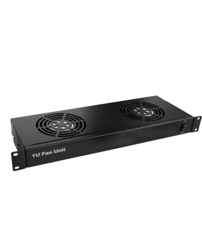 Блок 2-х вентиляторов 19, с подшипниками, без термостата, 1U TWT (TWT-CBB-FANB2-RACK) в Ставрополе Вентиляторные модули Pintop.ru