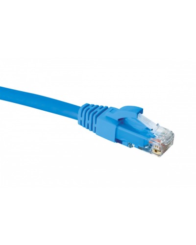 Шнур коммутационный 2хRJ45 U/UTP кат.5e (1 м) Eurolan (21D-U5-01BU) в Ставрополе Патчкорды (медные) Pintop.ru