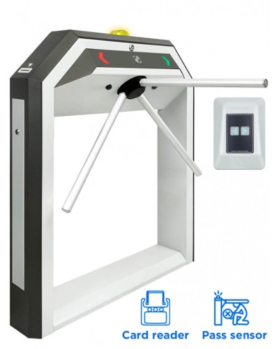 CARDDEX Комплект тумбового турникета со встроенным картоприемником STR-03KEC в Ставрополе Турникеты Pintop.ru