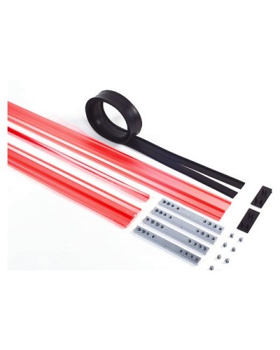 Faac 105402 - Комплект: 2 боковых и 1 зажимной профили Faac 105402 в Ставрополе Запчасти для шлагбаумов и автоматики Pintop.ru