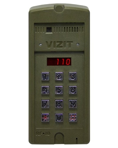 Блок вызова Vizit БВД-SM110RCP в Ставрополе Блоки вызова многоабонентные Pintop.ru