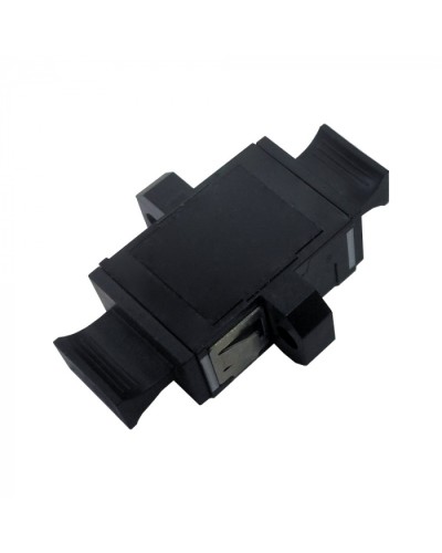 Адаптер оптический MPO тип B (Key-up/Key-up), с фланцами, черный LANMASTER (LAN-MPO-BM-MM) в Ставрополе Проходные адаптеры и розетки оптические Pintop.ru