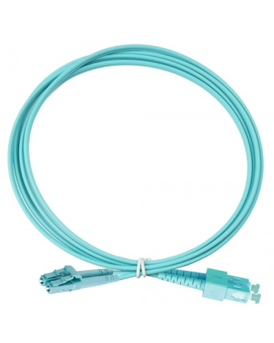 Оптический коммутационный шнур дуплексный, OM3, 2х50/125, SC-LC, 10 м Eurolan (41F-30-SC-LC-10) в Ставрополе Патч-корды и пигтейлы Pintop.ru