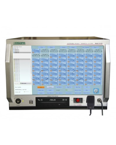 Блок управления центральный DSPPA MAG-6182 в Ставрополе Система оповещения и трансляции Dsppa Pintop.ru