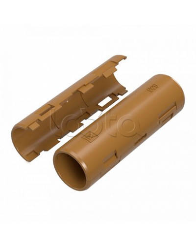 Муфта разборная d20 мм бук (70шт/840шт уп/кор) Промрукав (PR13.0422) в Ставрополе Повороты, муфты, тройники Pintop.ru