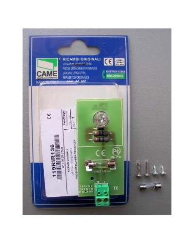 Плата TX DIR Came 119RIR136 в Ставрополе Запчасти для шлагбаумов и автоматики Pintop.ru