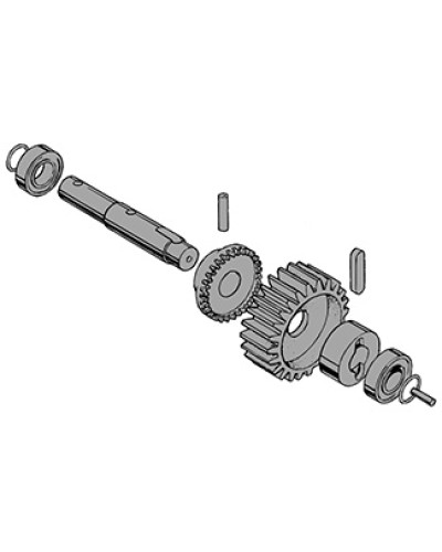 Вал в сборе C-BY Came 119RIC031 в Ставрополе Запчасти для шлагбаумов и автоматики Pintop.ru
