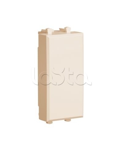 Заглушка Ванильная дымка Avanti модульная, 1 мод DKC 4405991 в Ставрополе Аксессуары для стоек и шкафов Pintop.ru