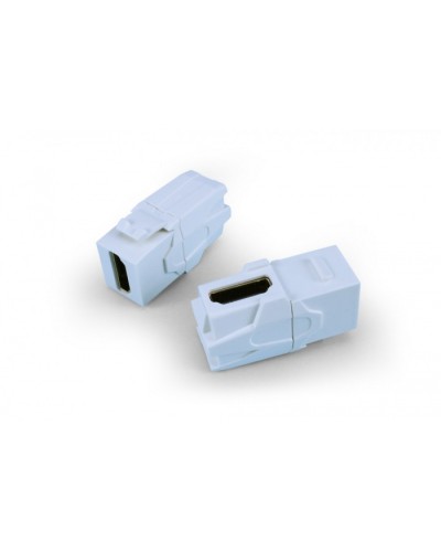 Вставка формата Keystone Jack Hyperline (KJ1-HDMI-AV18-WH) в Ставрополе Коннекторы Pintop.ru