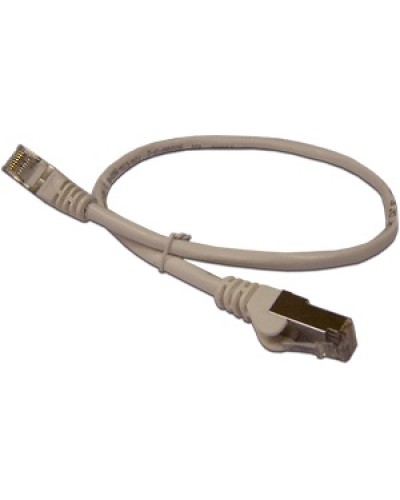 Патч-корд RJ45 - RJ45, 4 пары, FTP, категория 6, 1 м, серый LANMASTER LAN6-S45-45-1.0-GY в Ставрополе Патчкорды (медные) Pintop.ru