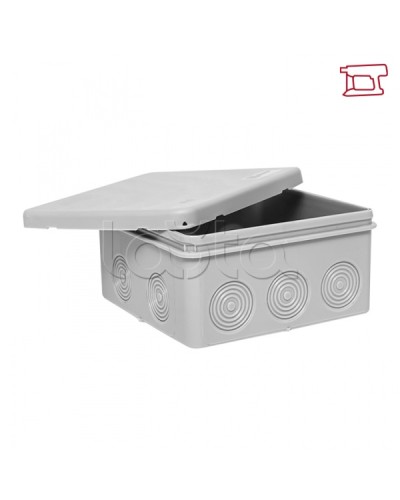 Коробка распред. КМР-030-034 пылевлагозащ. без мембранных вводов (100х100х55) EKF (plc-kmr-030-034) в Ставрополе Распределительные коробки Pintop.ru