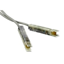 Патч-корд 110 тип - 110 тип, 1 пара, 3 м, серый LANMASTER LAN-P1-P1-3m