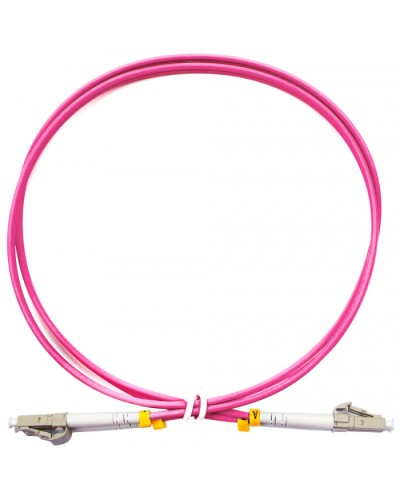 Шнур оптический duplex LC-LC 50/125 mm OM4 1,5м LSZH Cabeus FOP-50-OM4-LC-LC-1,5m в Ставрополе Патч-корды оптические Pintop.ru