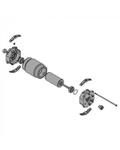 Электродвигатель АХ402304, AX412306, AX71230 Came 119RID313 в Ставрополе Запчасти для шлагбаумов и автоматики Pintop.ru