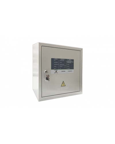 Шкаф управления адресный Рубеж ШУН/В-7,5-03-ПЧ-R3 (с моторным дросселем) в Ставрополе Адресная система пожарной сигнализации РУБЕЖ Pintop.ru