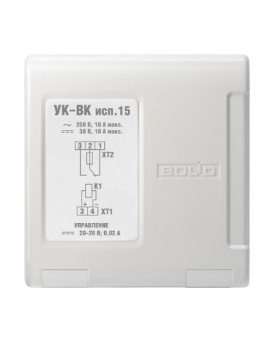 Устройство коммутационное Болид УК-ВК исп.15 в Ставрополе Устройства пуска аэрозольного пожаротушения Pintop.ru