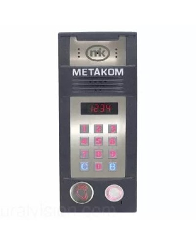 Многоабонентый антивандальный блок вызова со встроенной видеокамерой Метаком MК2018-RFMFV в Ставрополе Блоки вызова многоабонентные Pintop.ru