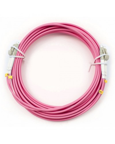 Шнур оптический duplex LC-LC 50/125 mm OM4 7м LSZH Cabeus FOP-50-OM4-LC-LC-7m в Ставрополе Патч-корды оптические Pintop.ru