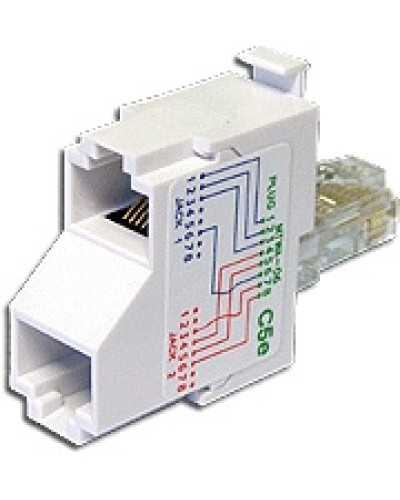 T-адаптер 1 телефонный и 1 компьютерный порт TWT TWT-T-E2-U2 в Ставрополе Проходные адаптеры Pintop.ru