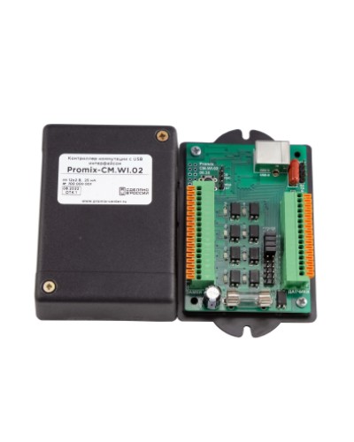 Контроллер коммутации управляемый по USB интерфейсу Promix-CM.WI.02 в Ставрополе Контроллеры Pintop.ru