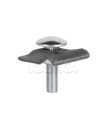 Зажим прижимной 30х30мм HZ EKF PROxima (lp-51510/3) в Ставрополе Крепеж Pintop.ru