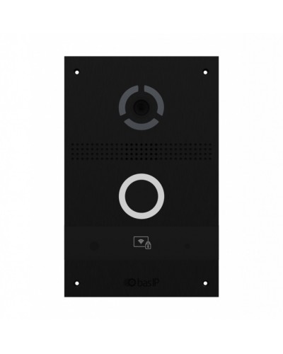 Панель вызывная индивидуальная BAS-IP AV-08FB BLACK в Ставрополе Вызывные видеопанели малоабонентные Pintop.ru