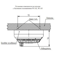 Базовое основание W1.03 Рубеж