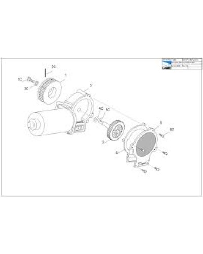 Моторедуктор RODEO Came 119RIP119 в Ставрополе Запчасти для шлагбаумов и автоматики Pintop.ru