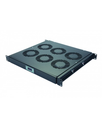 Панель вентиляционная с 6 вентиляторами, с контроллером Eurolan 60A-91-11-30BL в Ставрополе Вентиляторные модули Pintop.ru