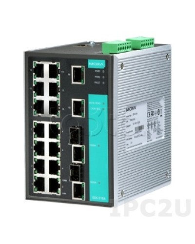 Коммутатор управляемый промышленный 18-портовыйMoxa EDS-518A в Ставрополе Коммутаторы Pintop.ru