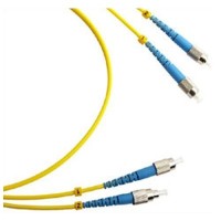 Шнур оптический FC-FC, duplex, 9/125, LSZH, 3 м LANMASTER LAN-2FC-2FC/SU-3.0