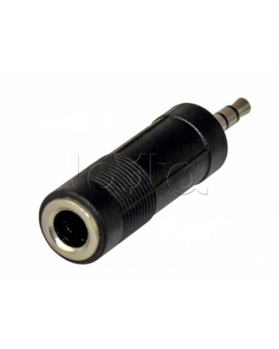 Переходник штекер 3.5мм стерео - гнездо 6.3мм стерео (50шт/уп) REXANT 14-0212 в Ставрополе Коннекторы Pintop.ru