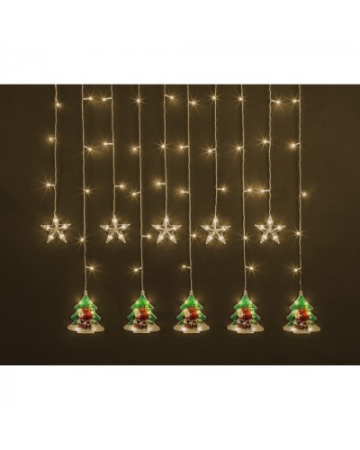 Гирлянда Navigator 95 029 NGF-D037-06 (бахрома звезды и елки RGBY 3*0.6м IP20) в Ставрополе Источники света(Лампы) Pintop.ru