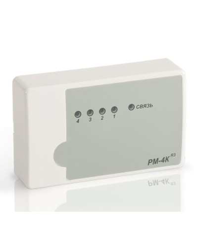 Модуль релейный адресный Рубеж РМ-4К-R3 в Ставрополе Адресная система пожарной сигнализации РУБЕЖ Pintop.ru