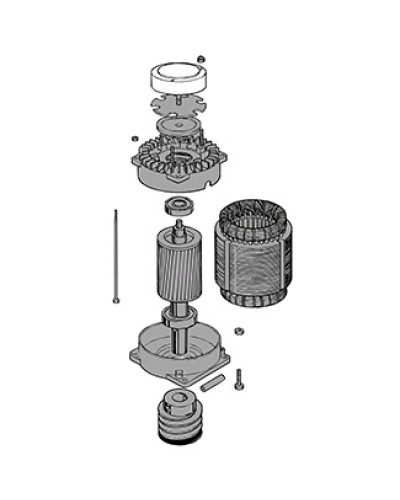Электродвигатель C-BYT Came 119RIC042 в Ставрополе Запчасти для шлагбаумов и автоматики Pintop.ru