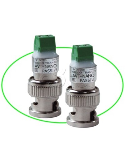 Комплект пассивных приемопередатчиков Инфотех AVT-Nano Passive M в Ставрополе Видеоусилители, Модуляторы, Делители Pintop.ru