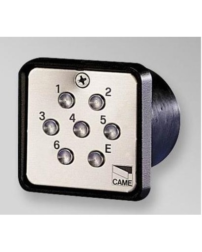 Клавиатура кодонаборная 7-кнопочная, встраиваемая Came 001S6000 в Ставрополе Запчасти для шлагбаумов и автоматики Pintop.ru