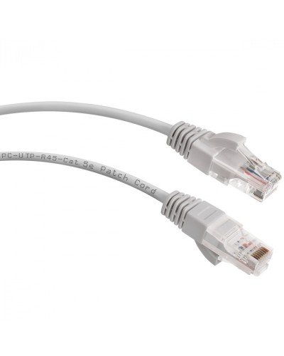Шнур коммутационный 2xRJ-45/8P8C U/UTP кат.5е (3 м) Cabeus PC-UTP-RJ45-Cat.5e-3m в Ставрополе Патчкорды (медные) Pintop.ru