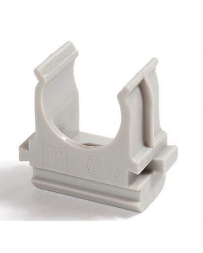Крепёж-клипса для труб Полистирол д25 (100шт/1000шт уп/кор) Промрукав (PR.02725) в Ставрополе Держатели, клипсы, скобы Pintop.ru